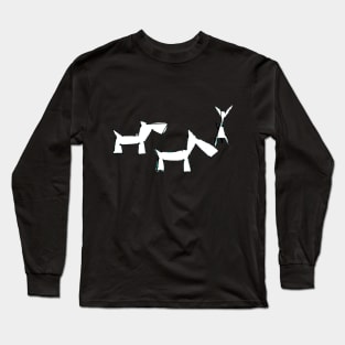 White dogs Long Sleeve T-Shirt